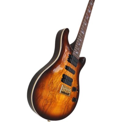 Custom Monarch Mark Black Gold Burst Finish Electric Guitar Mini Toggle Switches - Image 6