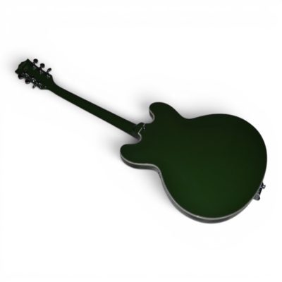 Custom Crown Memphis Olive Drab Green ES355 Bigsby Vibrato Tailpiece Fhole Guitar - Image 6