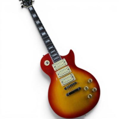 Custom Crown Ace Frehley Kiss Heritage Sunburst 6 String Electric Guitar 3 Pickups - Image 2