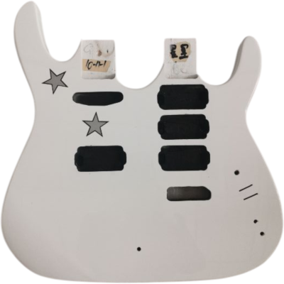 Custom Cinder Jersey Star Alphine White Richie Sambora Unfinished Body DIY Guitar