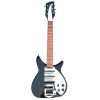 Custom Nova Black Jetglo 325C64 21 Inch Scale Length 6 String Padauk Wood Fretboard Guitar