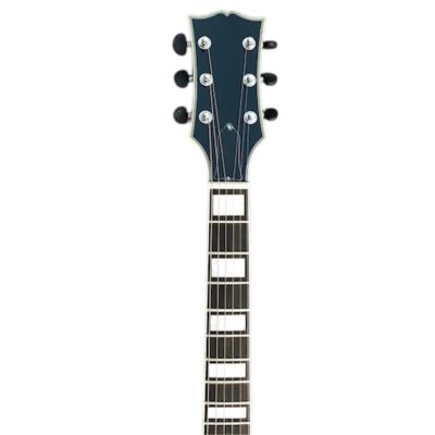 Custom Crown Byrdland Classic Black Fhole Florentine Cutaway Guitar - Image 9