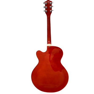 Custom Sovereign G5420T2 Brian Setzer Orange Stain Fhole Guitar - Image 5