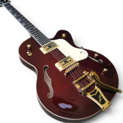Custom Sovereign G6122T Hollowbody Chet Atkins Country Gentleman Walnut Stain Fhole Guitar - Image 2