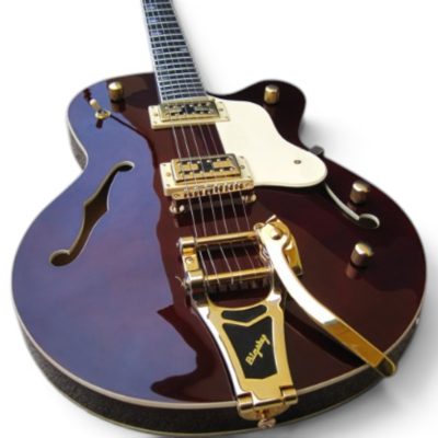 Custom Sovereign G6122T Hollowbody Chet Atkins Country Gentleman Walnut Stain Fhole Guitar - Image 4