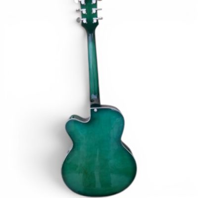 Custom Sovereign Setzer Two Tone Anniversary Green Electromatic Hollow Body Single Cut Bigsby G5420T Guitar - Image 3