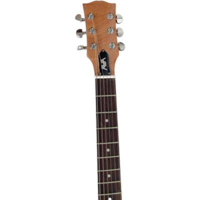 Custom Crown AVA ES333 Tom DeLonge Alphine White Fhole Semi Hollow 6 String Jazz Guitar - Image 3