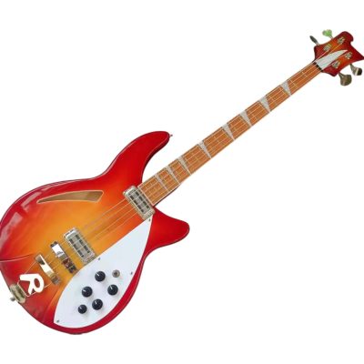 Custom Nova 360 George Fireglo 4 String Bass - Image 2