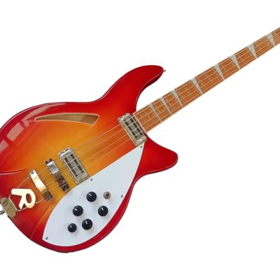 Custom Nova 360 George Fireglo 4 String Bass - Image 6