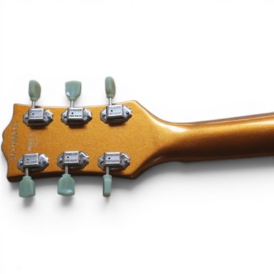 Custom Crown Gold Top Metallic Fhole Floral Scotty ES295 P90 Pickups Hollow Body Bigsby Tremolo - Image 5