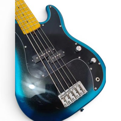 Custom Regent Dark Night 5 String Precision Bass Deep Metallic Gradient - Image 7