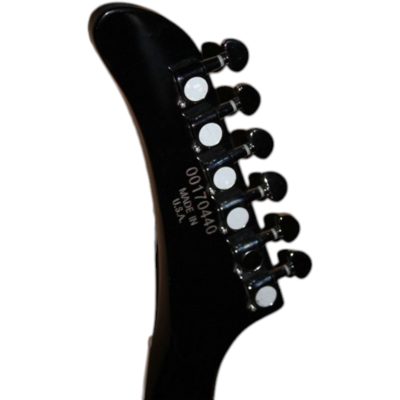 Custom Crown Korina Explorer Hetfield Gray Black Burst Flamed Maple Top Electric Guitar - Image 6