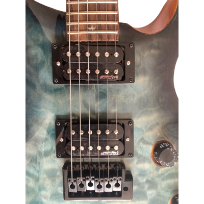 Custom Monarch Mark Holcomb Burst Quilted Maple Top Electric Guitar - Image 5