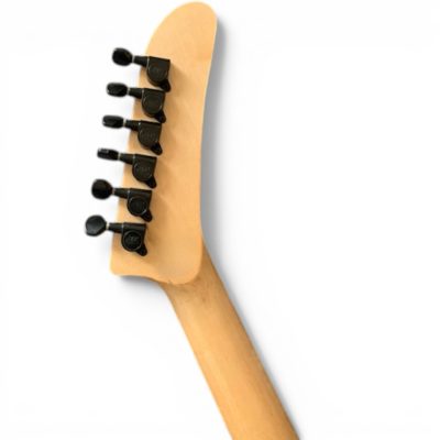 Custom Obsidian George Lynch Ebony Fretboard Kamikaze Floyd Rose Tremolo Kanji Electric Guitar - Image 8