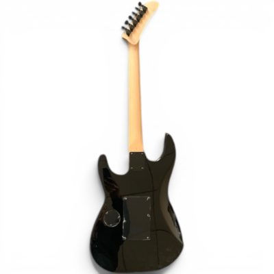 Custom Obsidian George Lynch Ebony Fretboard Kamikaze Floyd Rose Tremolo Kanji Electric Guitar - Image 9