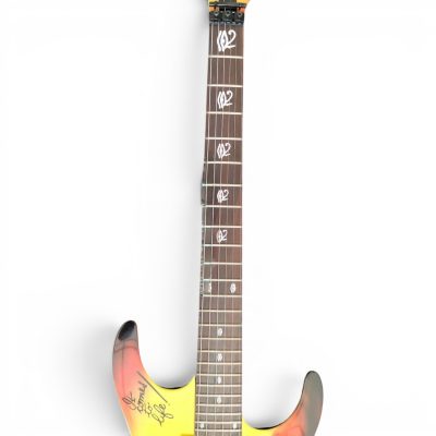 Custom Obsidian Karloff Mahogany Wood Body Mummy Kirk Hammett Electric Guitar - Image 3
