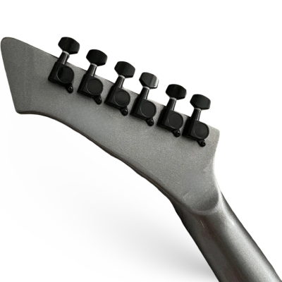 Custom Obsidian Hetfield Snakebyte Kuiu Camo Finish Electric Guitar - Image 4