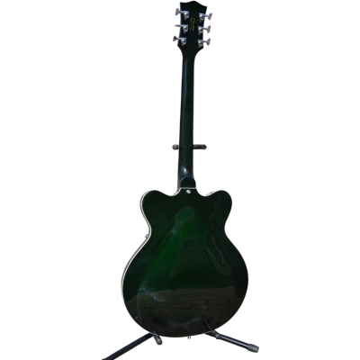 Custom Sovereign G2604T Streamliner Rally II Center Block Hunter Green Wider Double Cutaway Guitar - Image 3