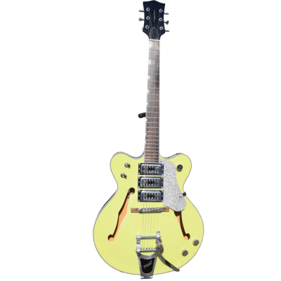 Custom Sovereign G2604T Streamliner Rally II Center Block Hunter Green Wider Double Cutaway Guitar - Image 4