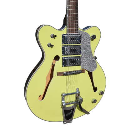 Custom Sovereign G2604T Streamliner Rally II Center Block Hunter Green Wider Double Cutaway Guitar