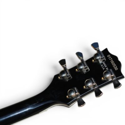 Custom Crown ES335 BB King Lucille Ebony Black Graphic 6 String Electric Guitar - Image 6