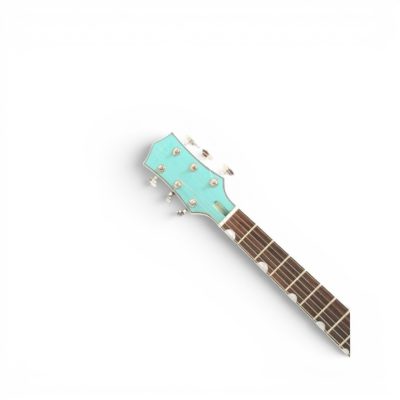 Custom Sovereign Malcolm Young G6131MYF Jet 3 Pickups Electric Guitar Bigsby Tremolo Tetons Teal Triple Jet - Image 3