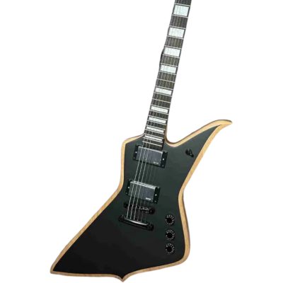 Custom Titan Wylde Matte Mahogany Blackout Blood Eagle Finish Guitar - Image 4