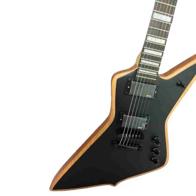 Custom Titan Wylde Matte Mahogany Blackout Blood Eagle Finish Guitar - Image 6