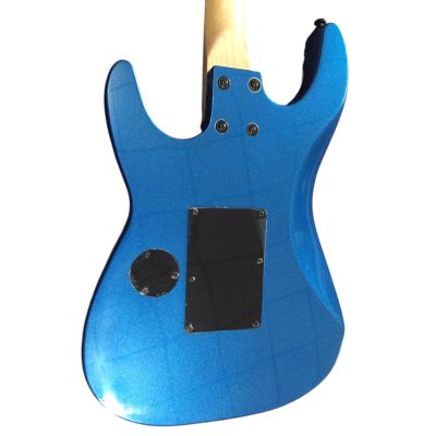 Custom Obsidian George Lynch Kamikaze II Blue Camouflage 6 String Electric Guitar - Image 7