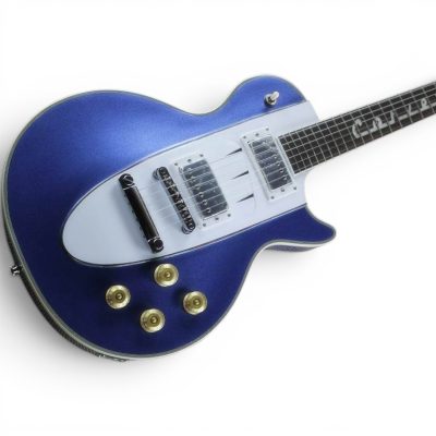 Custom Crown Horizon Corvette Metallic Blue  Electric Guitar - Image 2