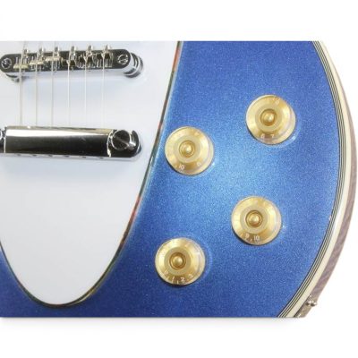 Custom Crown Horizon Corvette Metallic Blue  Electric Guitar - Image 4