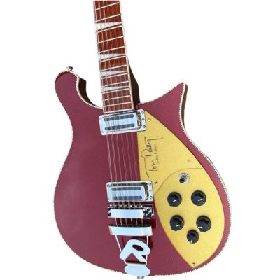 Custom Nova Metallic Red 620 Solid Body Guitar Tom Petty Toaster Pickups 12 String