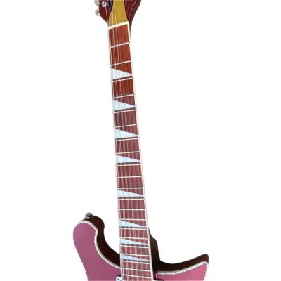 Custom Nova Metallic Red 620 Solid Body Guitar Tom Petty Toaster Pickups 12 String - Image 5
