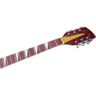 Custom Nova Metallic Red 620 Solid Body Guitar Tom Petty Toaster Pickups 12 String - Image 7