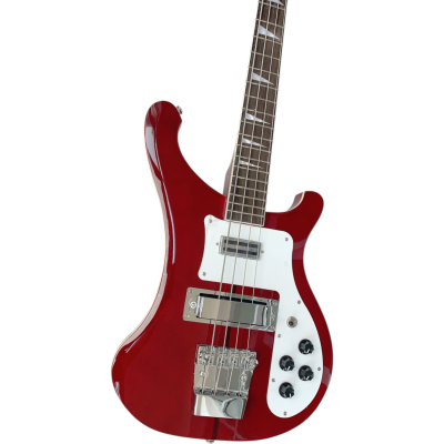 Custom Nova 4003 Burgundy Red 4 String Bass