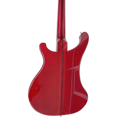 Custom Nova 4003 Burgundy Red 4 String Bass - Image 6
