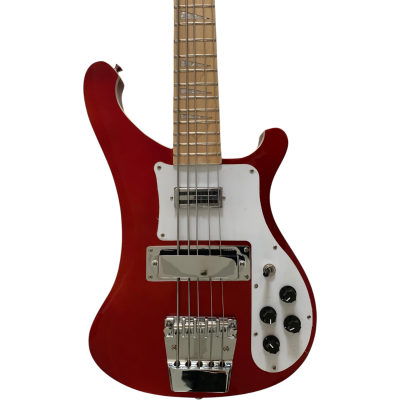 Custom Nova 4003 Ruby Red Pearl 5 String Bass Maple Fretboard