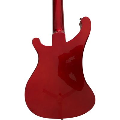 Custom Nova 4003 Ruby Red Pearl 5 String Bass Maple Fretboard - Image 6