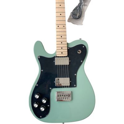 Custom Regent Chris Surf Green Deluxe Electric Guitar Maple Fretboard - Image 2