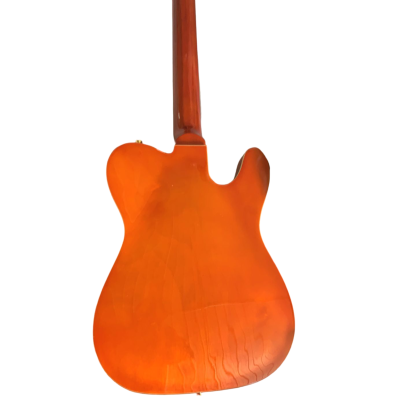 Custom Regent Fhole Translucent Orange Stain Paul Waller Masterbuilt Bigsby Guitar - Image 6