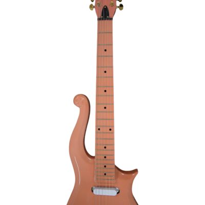 Custom Ember Prince Cloud Pink Peach Electric Guitar - Image 6