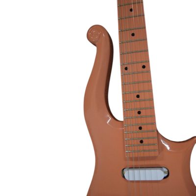 Custom Ember Prince Cloud Pink Peach Electric Guitar - Image 8