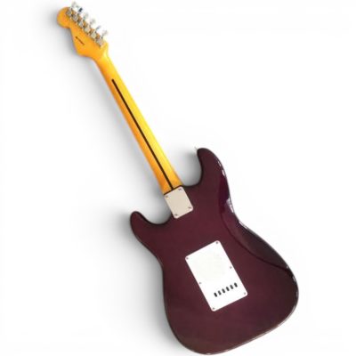 Custom Regent Eric Clapton Translucent Purple Burst Chrome Hardware Floyd Rose Tremolo Guitar - Image 3