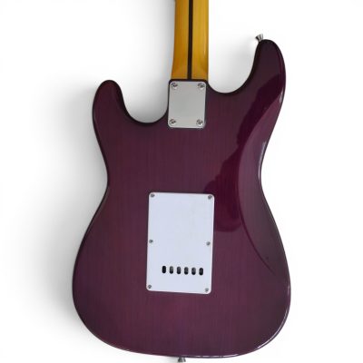 Custom Regent Eric Clapton Translucent Purple Burst Chrome Hardware Floyd Rose Tremolo Guitar - Image 10