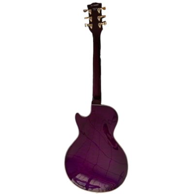 Custom Crown Supreme Trans Purple Schon Quilted Maple Top Guitar - Image 5