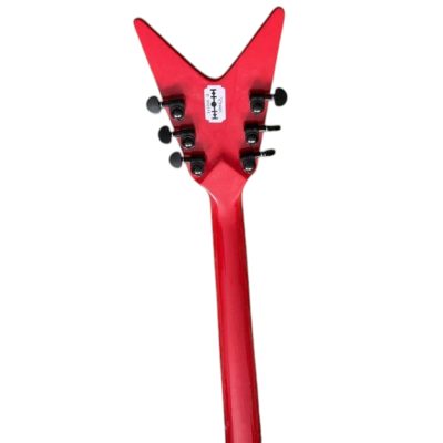 Custom Tempest Red Dimebag Flying V Split Headstock Guitar Floyd Rose Tremolo - Image 6
