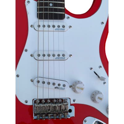 Custom Regent Candy Apple Red Jimmie Vaughan Electric Guitar - Image 6