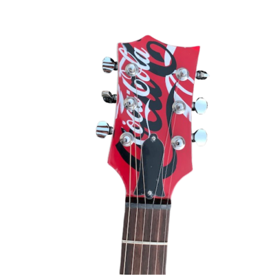 Custom Crown Coca Cola Finish Electric Guitar - Image 5