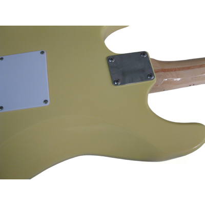 Custom Regent Maple Scalloped Fretboard Aged Vintage White Yngwie Malmsteen Guitar - Image 2