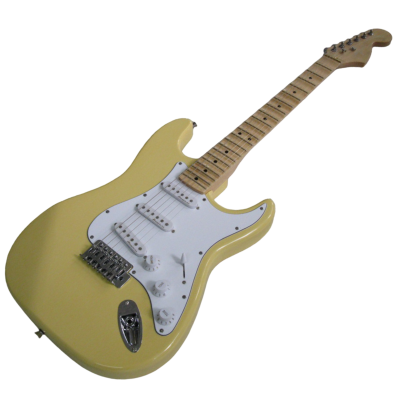 Custom Regent Maple Scalloped Fretboard Aged Vintage White Yngwie Malmsteen Guitar - Image 3
